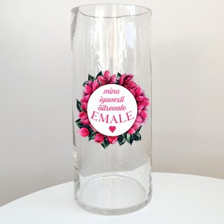 Klaasist vaas "Emale"