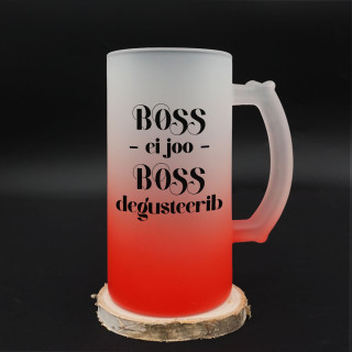 Klaaskruus "Boss degusteerib"