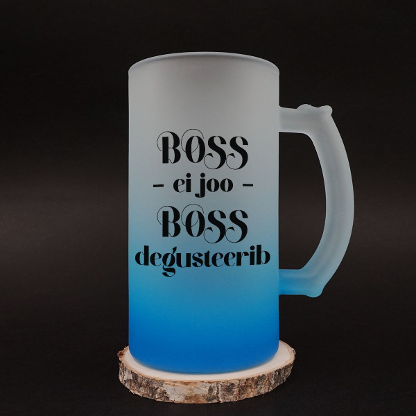 Klaaskruus "Boss degusteerib"