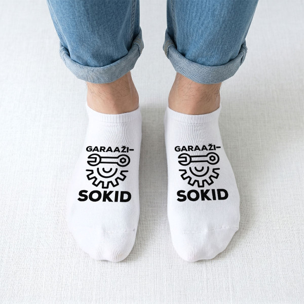 Lühikesed meeste sokid "Garaažisokid"