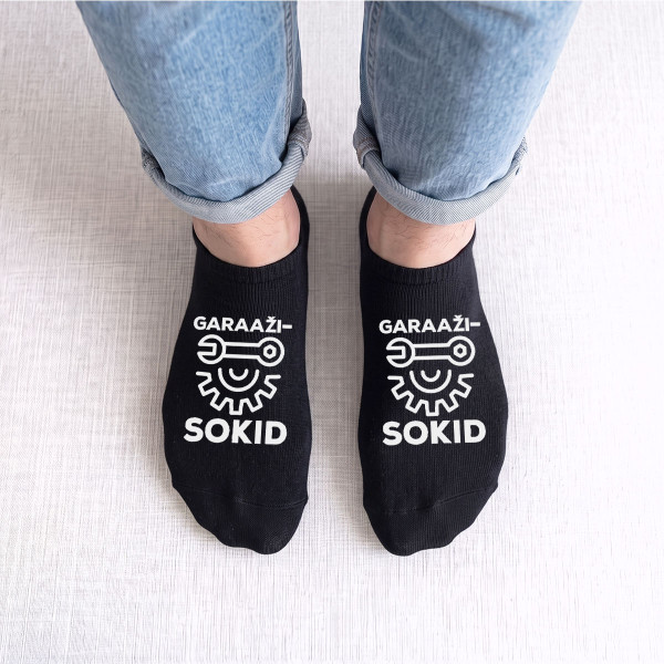 Lühikesed meeste sokid "Garaažisokid"
