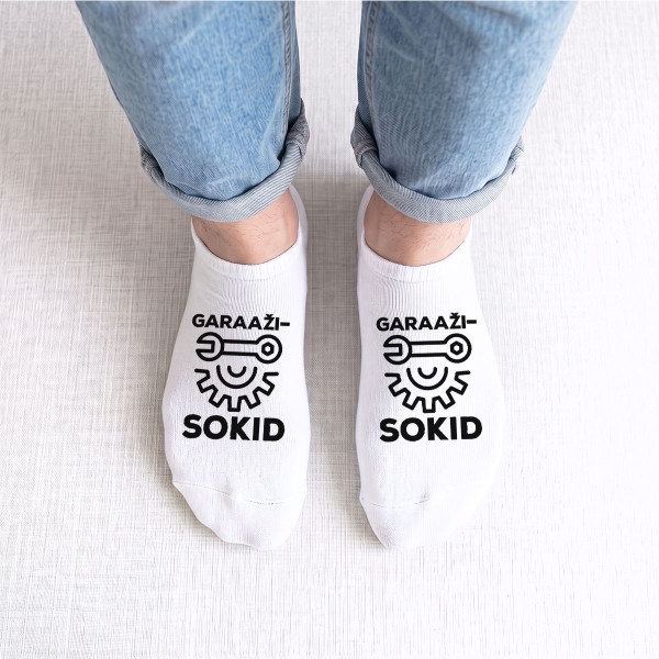 Lühikesed meeste sokid "Garaažisokid"