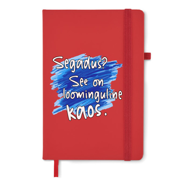 Märkmik A5 "Loominguline kaos" Märkmik A5 "Loominguline kaos"