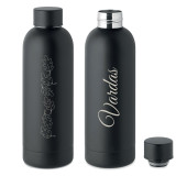 Metallist termopudel "Tammeleht" Sinu valitud nimega (500ml)
