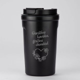 Metallist termotops "Hea kohv, hea päev" (400ml)