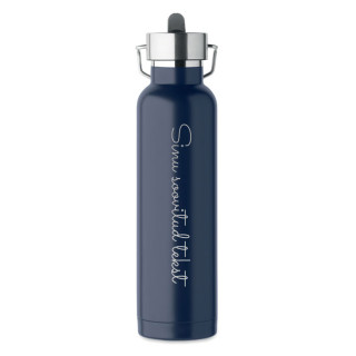 Metallist pudel "RIFLOW" Sinu graveeritud tekstiga (660ml)
