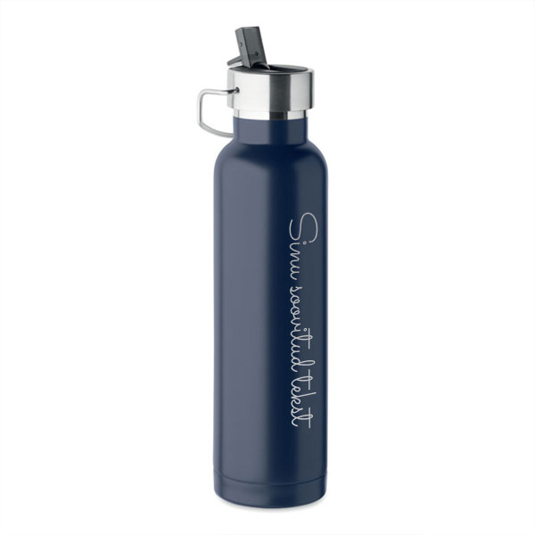 Metallist pudel "RIFLOW" Sinu graveeritud tekstiga (660ml)