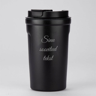 Metallist termotops "COLPO" Sinu graveeritud tekstiga (400ml)