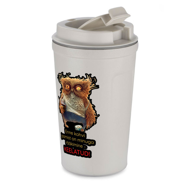 Metallist termospudel "Enne kohvi joomist" (400ml)