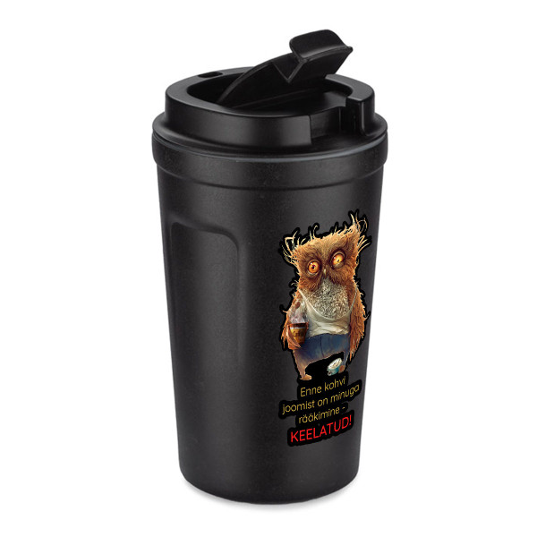 Metallist termospudel "Enne kohvi joomist" (400ml)