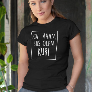 Naiste T-särk "Kuri"