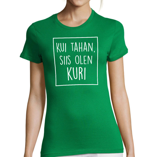 Naiste T-särk "Kuri"