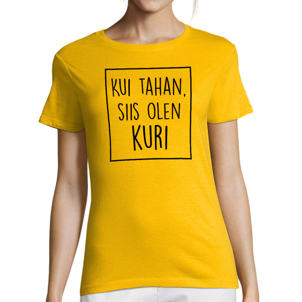 Naiste T-särk "Kuri"
