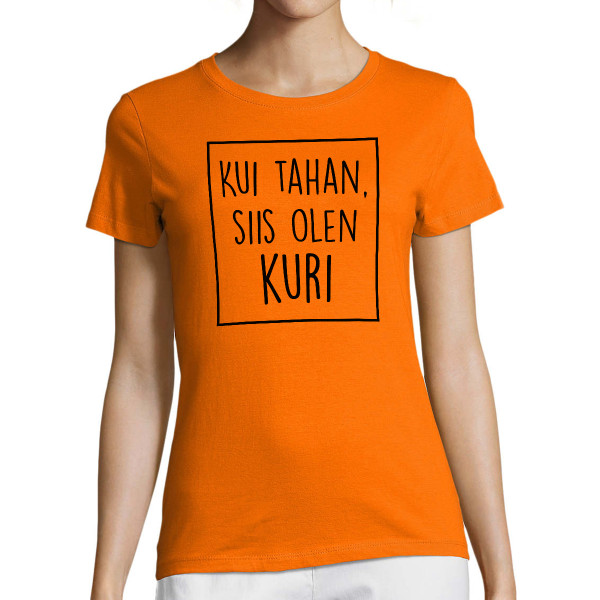 Naiste T-särk "Kuri"