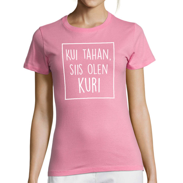 Naiste T-särk "Kuri"