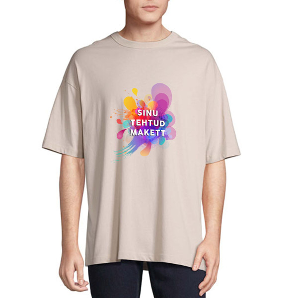 Oversized UNISEX T-särk Sinu disainiga