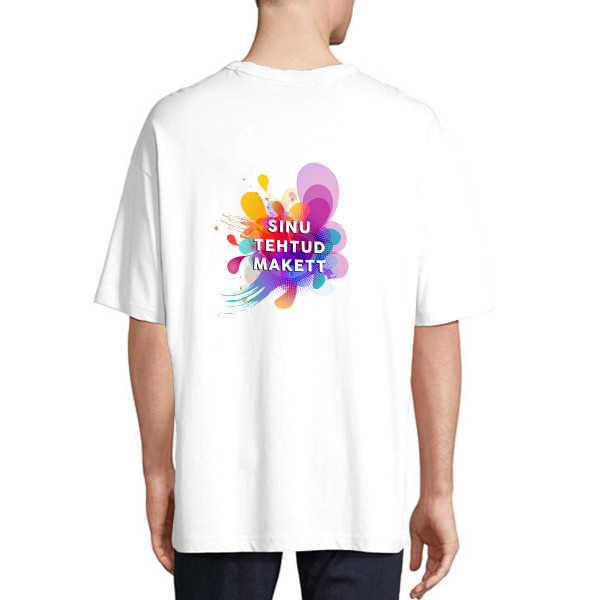 Oversized UNISEX T-särk Sinu disainiga