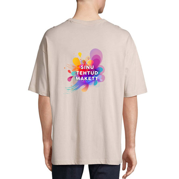 Oversized UNISEX T-särk Sinu disainiga
