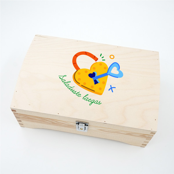 Puidust laegas "Saladuste laegas" Puidust laegas "Saladuste laegas"