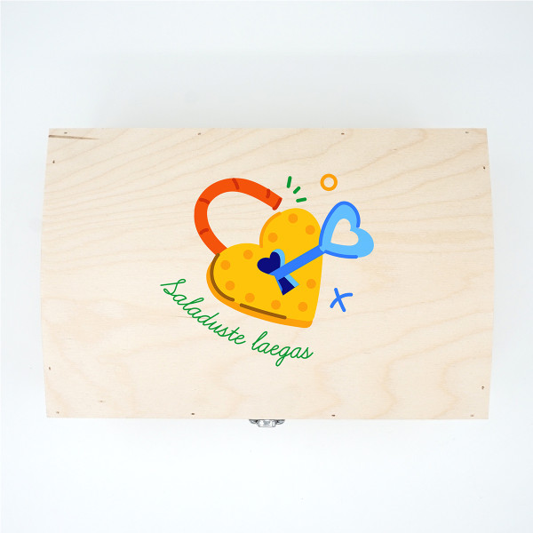 Puidust laegas "Saladuste laegas" Puidust laegas "Saladuste laegas"