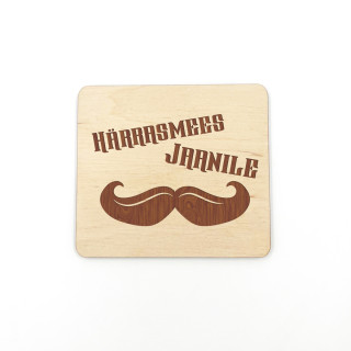 Puidust magnet "Härrasmees Jaanile"