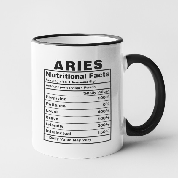 Tass "Aries Nutrition Facts"