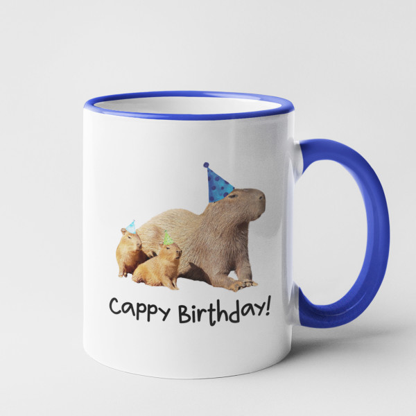 Tass "Cappy birthday"