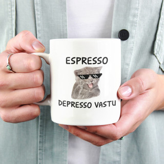 Tass "Espresso depresso vastu"