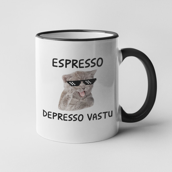 Tass "Espresso depresso vastu"