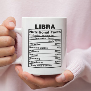 Tass "Libra Nutrition Facts"