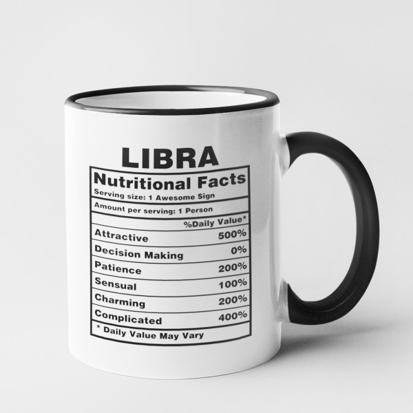 Tass "Libra Nutrition Facts"