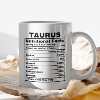 Tass "Taurus Nutrition Facts"