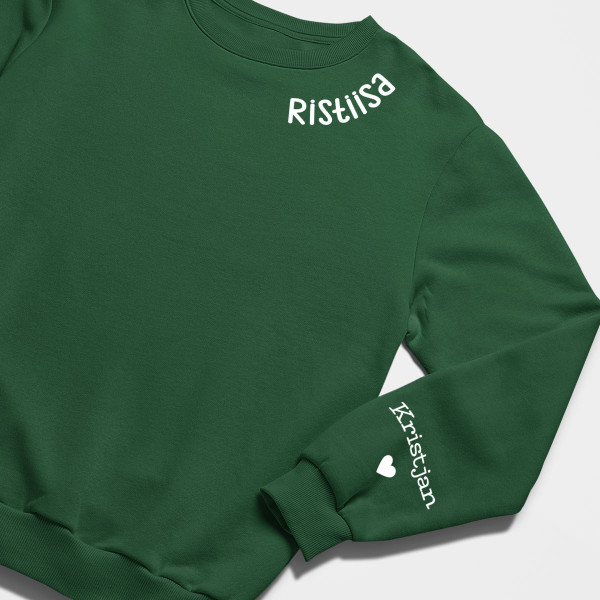 Pusa "Ristiisa" laste nimedega varrukal (ilma kapuutsita)