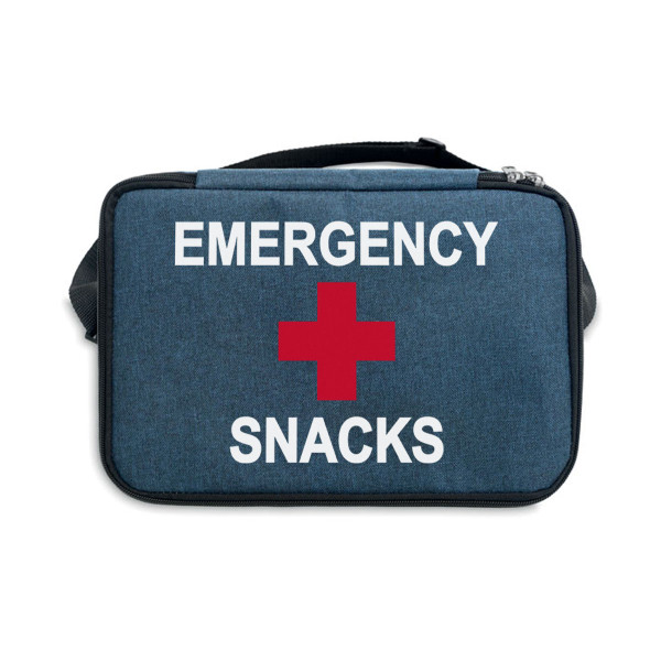 Kahe sahtliga külmakott "Emergency snacks"