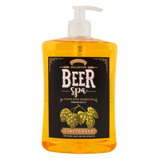 Vedelseep "BEER SPA" (500ml) õllepärmi ja humalaekstraktidega