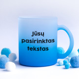 Mattklaasist tass Sinu valitud tekstiga