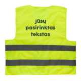 Helkurvest soovitud tekstiga