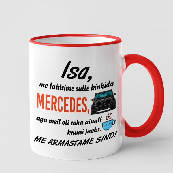 Kruus "Me tahtsime sulle kinkida Mercedes"