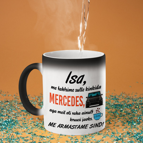 Kruus "Me tahtsime sulle kinkida Mercedes"