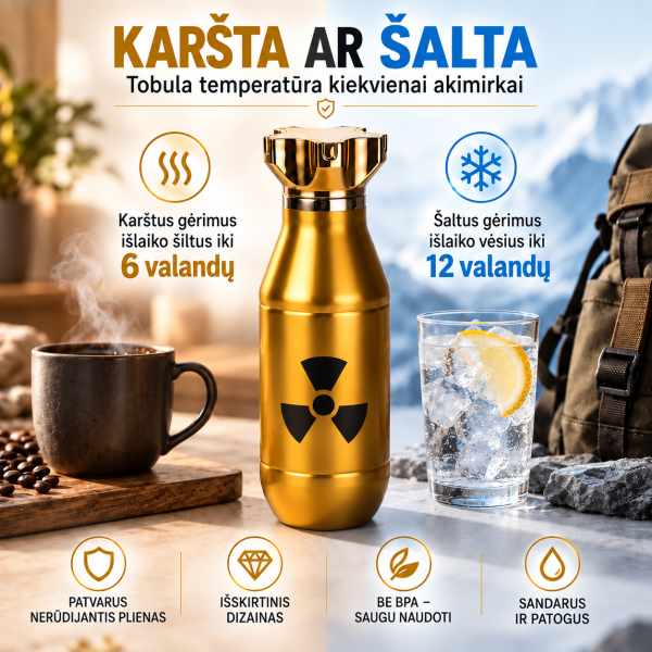 Termos "Tuumapomm", 500ml