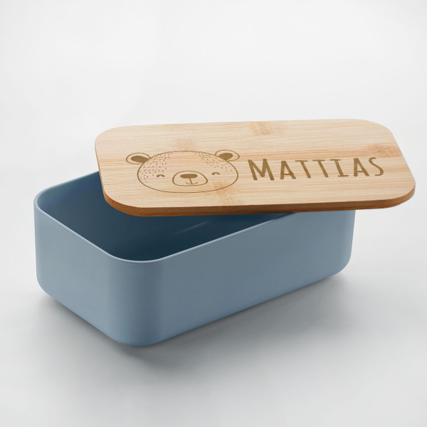 Toidukarp "BEIBABOX – karu" Sinu valitud nimega