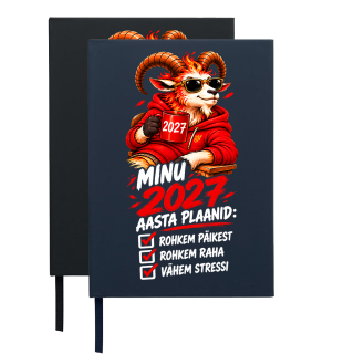 Töökalender „Minu 2027. aasta plaanid“ Töökalender „Minu 2027. aasta plaanid“
