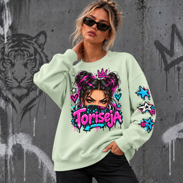 Unisex pastelne pusa "Toriseja"