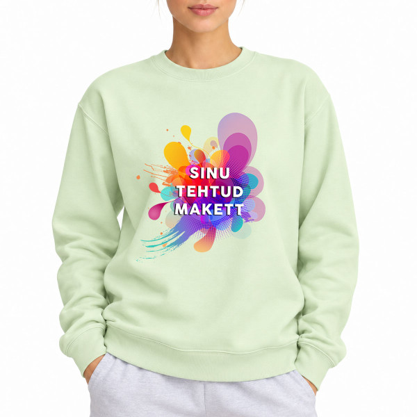 UNISEX pastelne pusa Sinu loodud disainiga