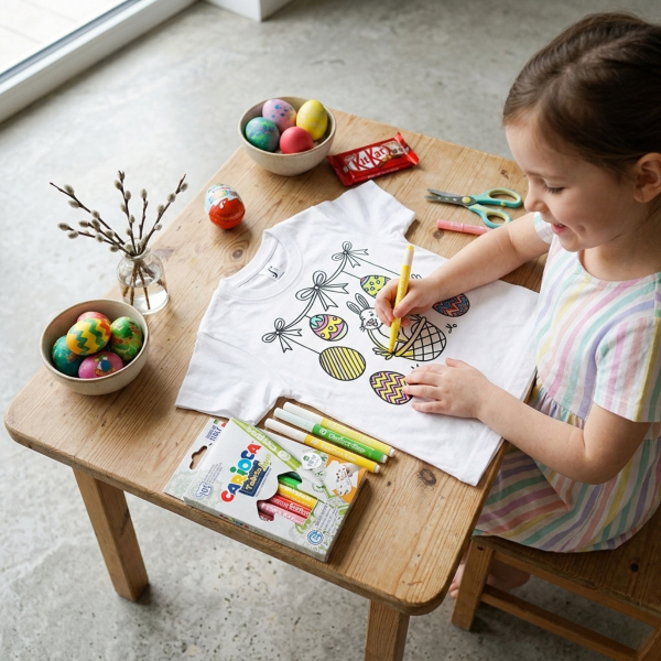 Laste kinkekomplekt "Värvilised lihavõtted"