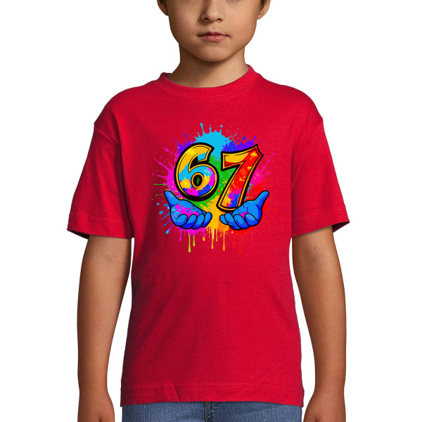 Laste T-särk "Six seven"