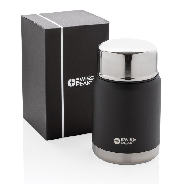 Vaakumtoidutermos koos lusikaga "Swiss Peak Elite" (lisatasu eest graveerimise võimalus)