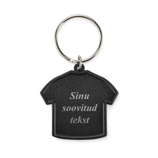 Võtmehoidja "T-särk" (graveerimise võimalus lisatasu eest)