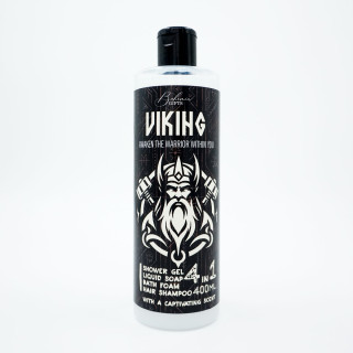 Meeste dušigeel, šampoon, vaht ja seep 4in1 „Viking“ (400ml)