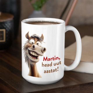 XL kruus "Head uut aastat!" Sinu valitud nimega (450ml)